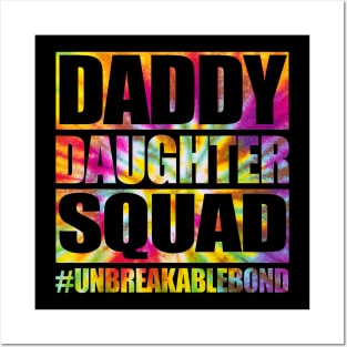 Daddy And Daughter Matching Father Daughter Squad Posters and Art